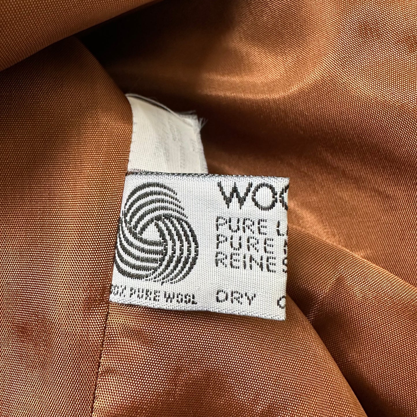 Vintage Houndstooth Plaid Blazer - size EU 40