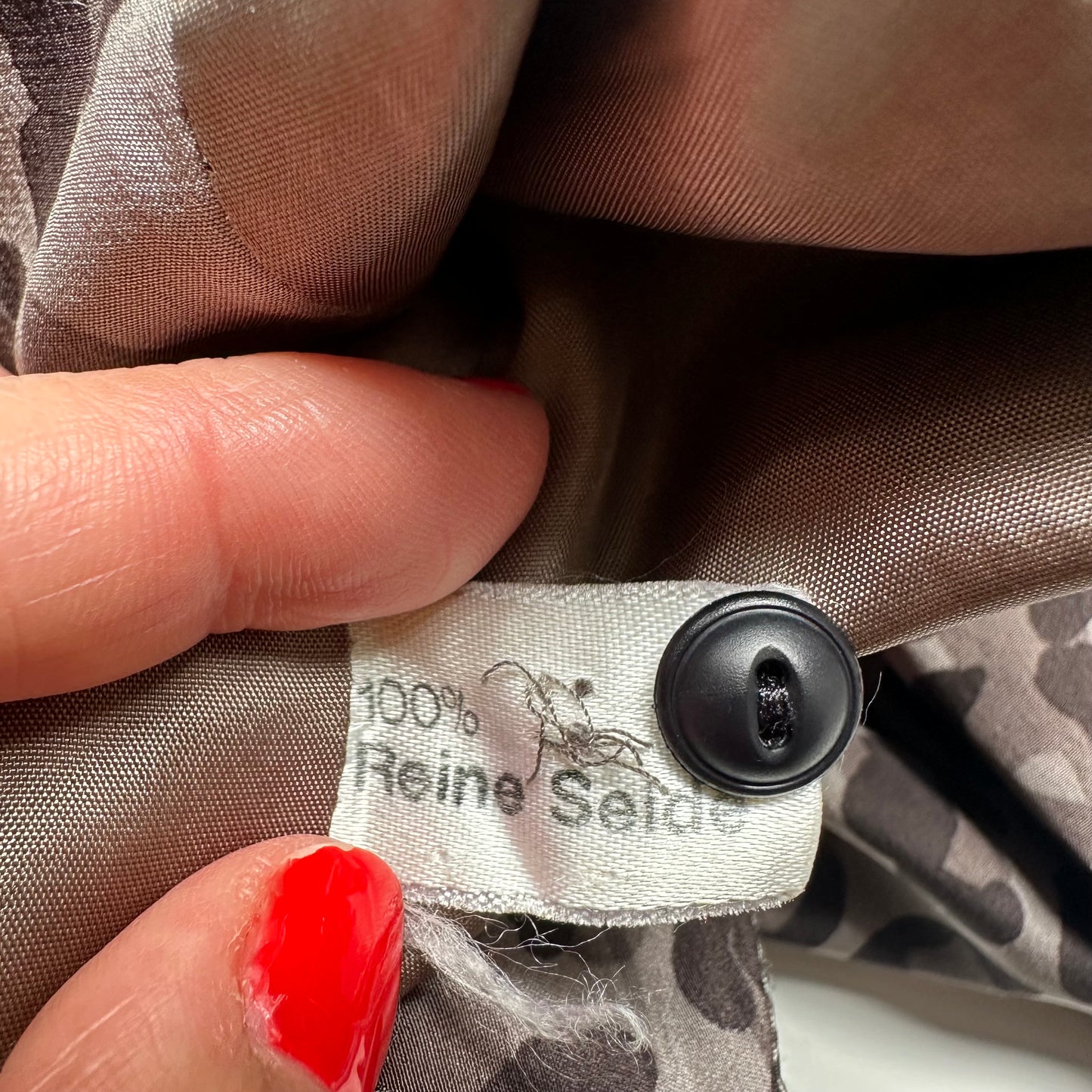 Vintage Renzo Leopard Silk Light Jacket / Blouse - size 40