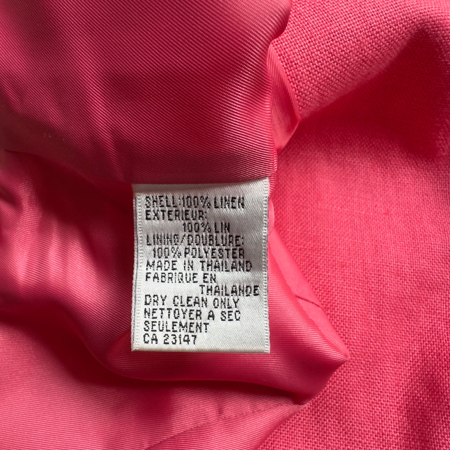 Vintage Irish Linen Jacket - Talbots