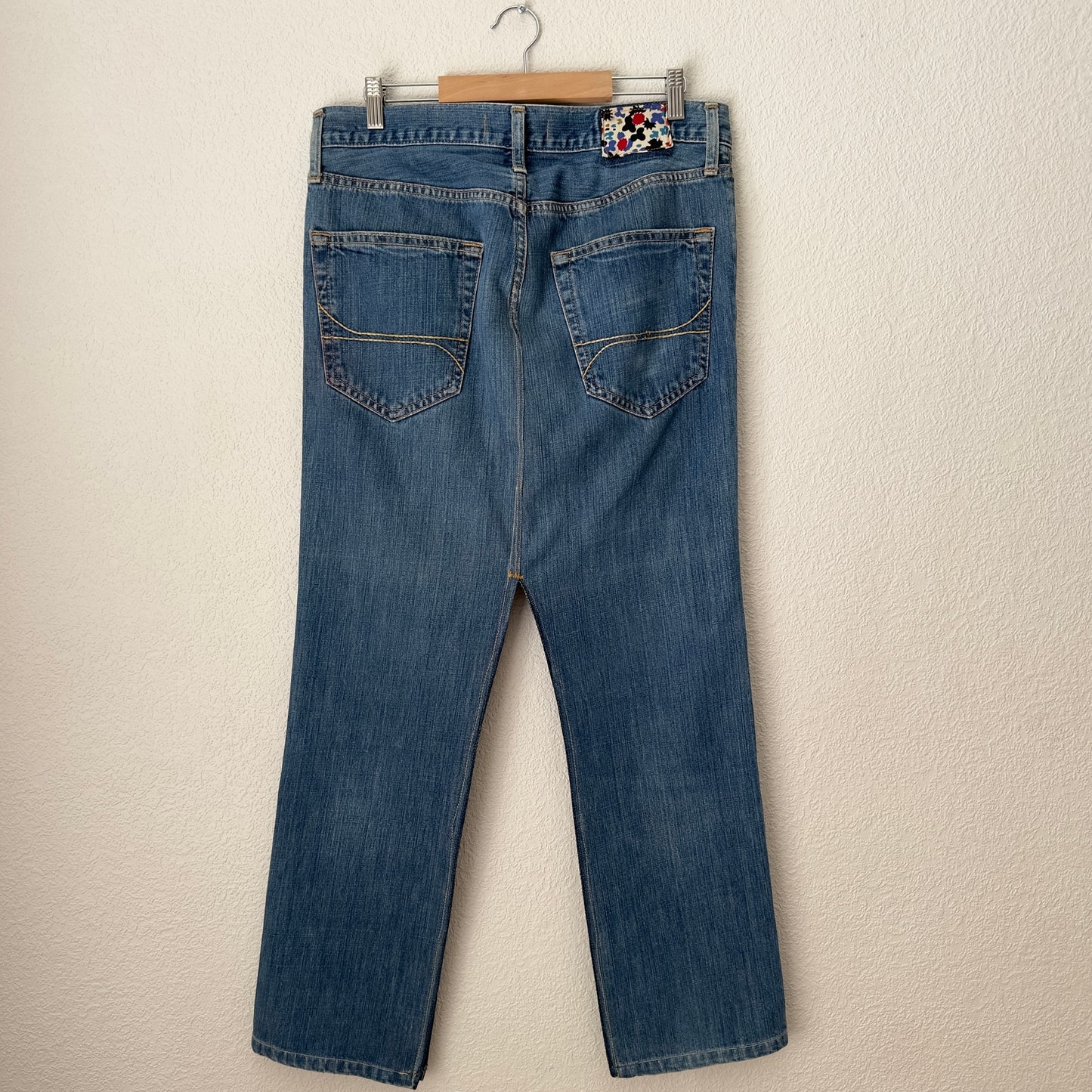 Upcycled Denim Skirt 1