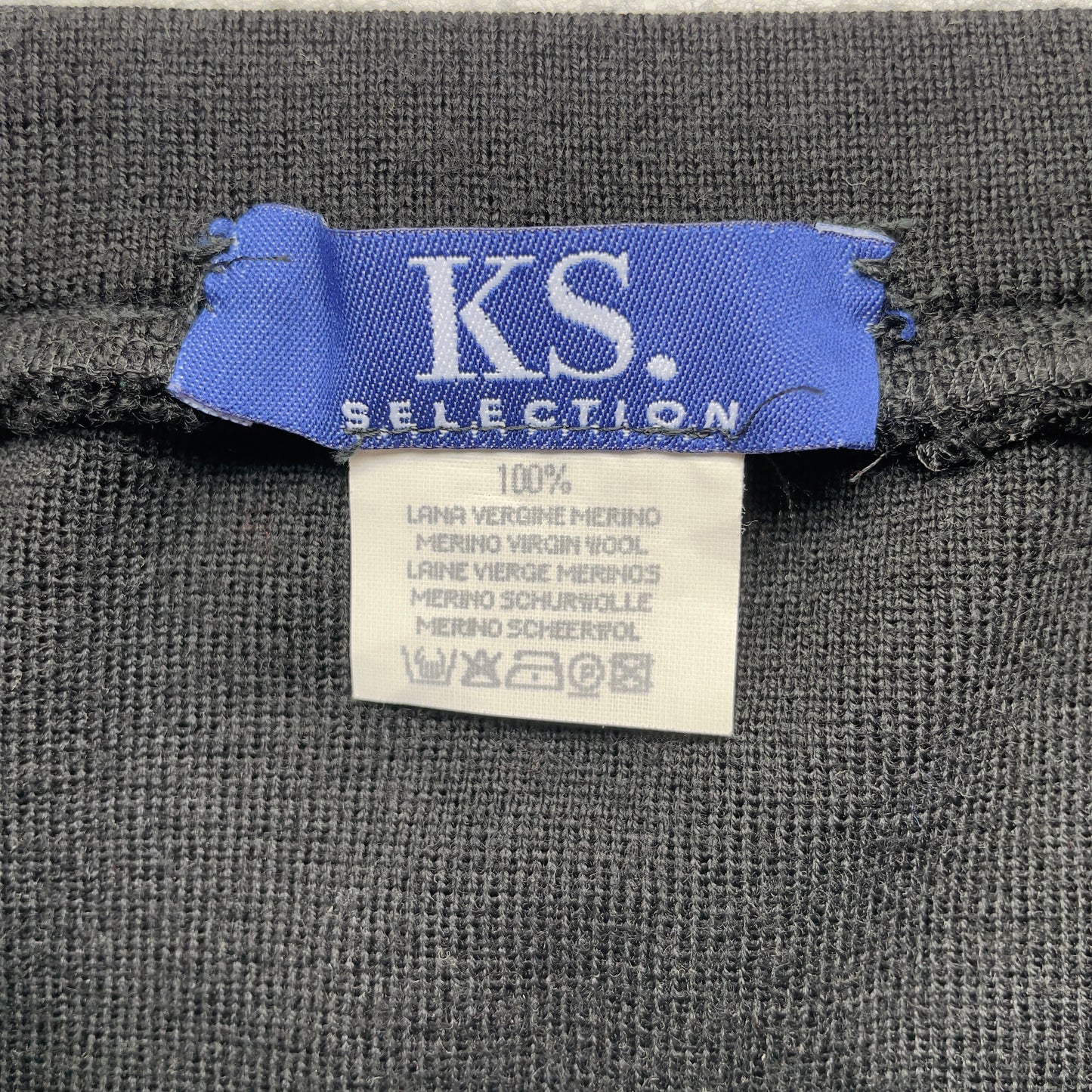 Vintage Merino Wool Long Skirt