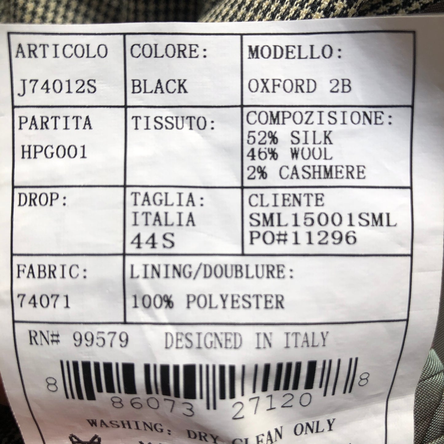 Upcycled Blazer 2 - Cropped, Silk Blend