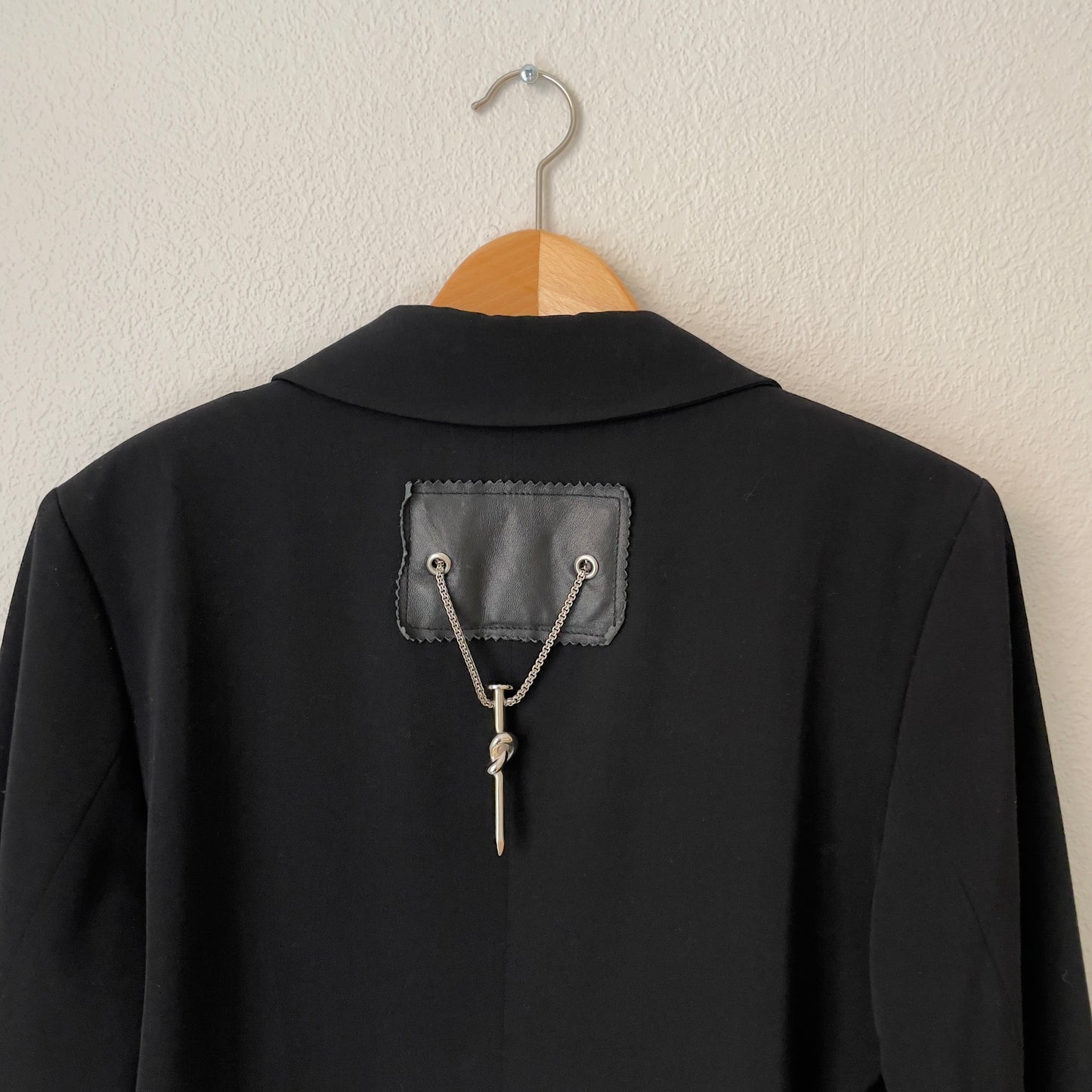 Black Statement Blazer - size M