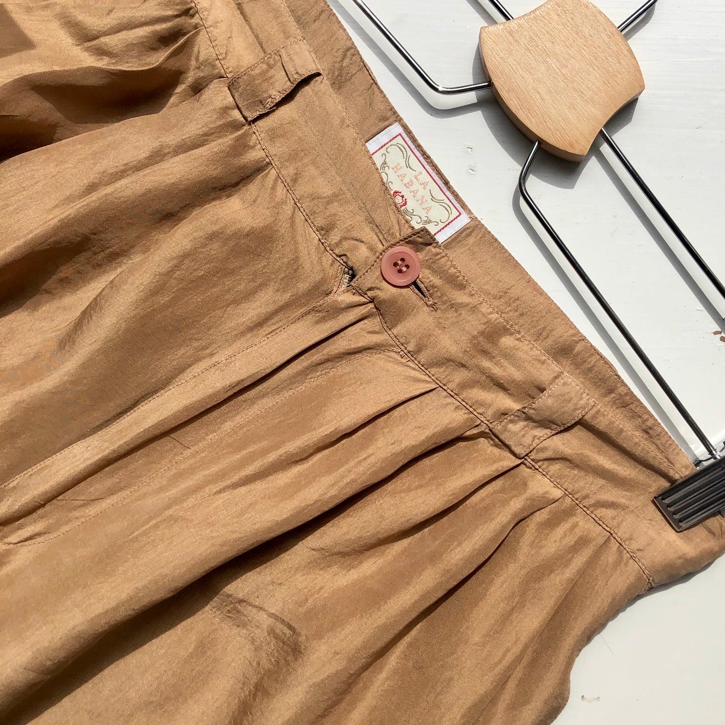 Vintage Silk Trousers