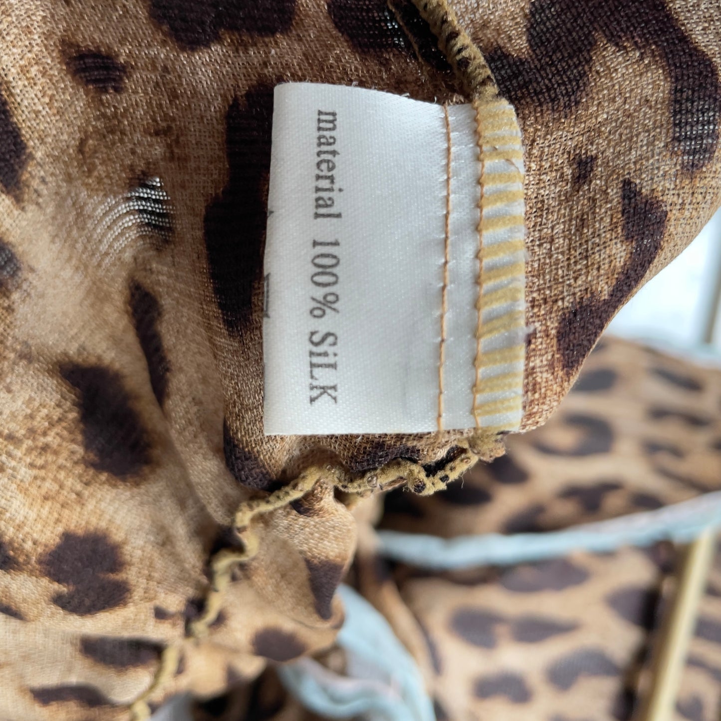 Leopard Silk Vest - Ester Eleonora