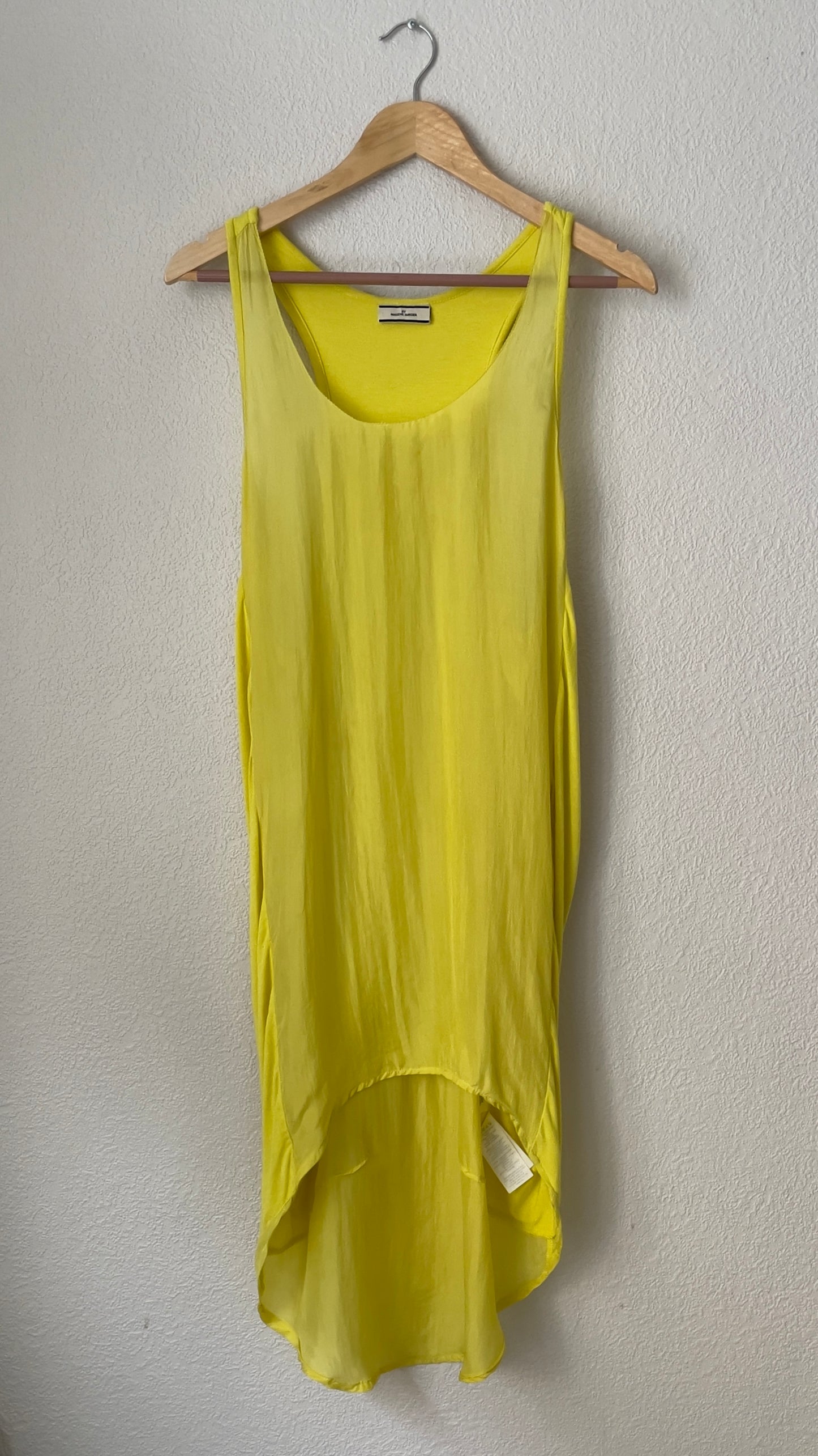 Yellow Beach Silk Dress - By Malene Birger