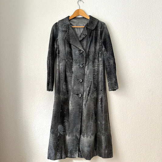 Vintage Gray Coat - size S