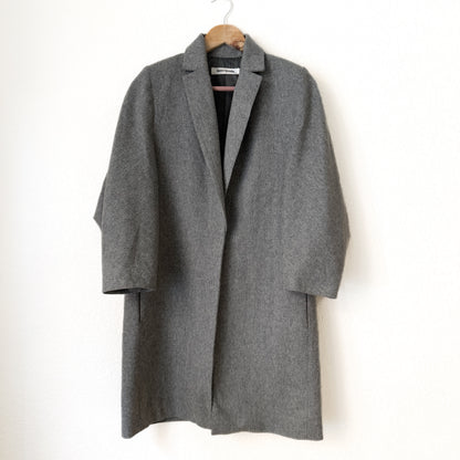Gray Lightweight Coat - designer