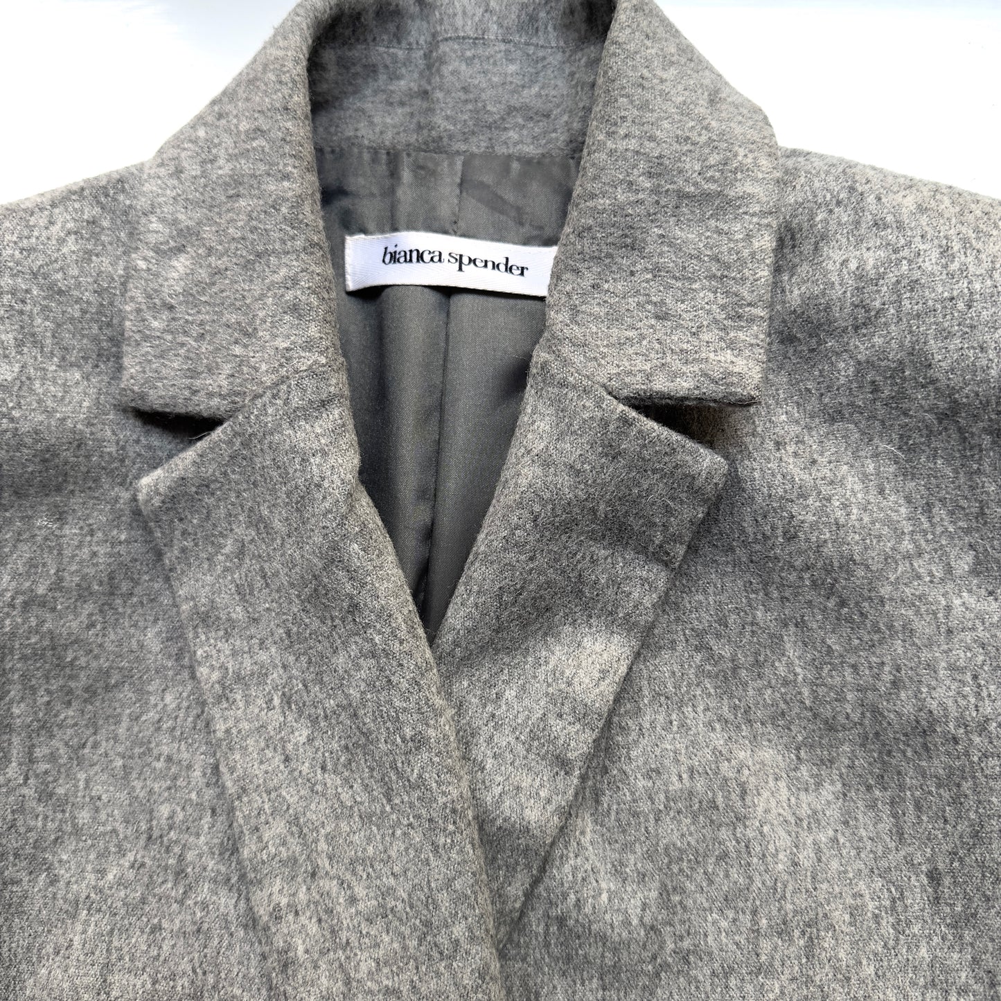 Gray Lightweight Coat - designer