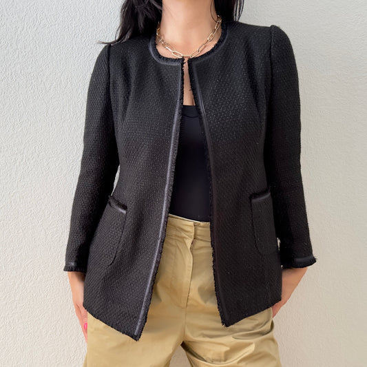 Silk Blend Bouclé Jacket