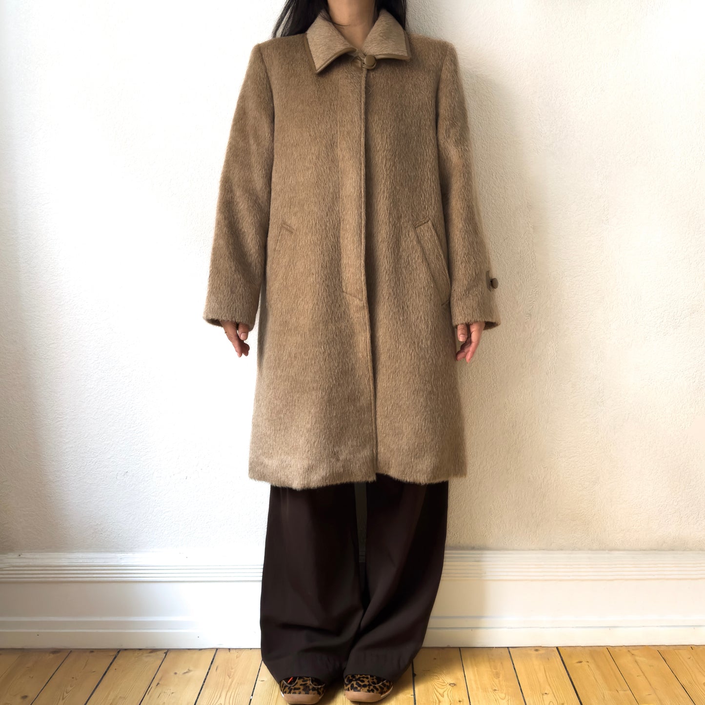 Vintage Llama Coat - size S-M