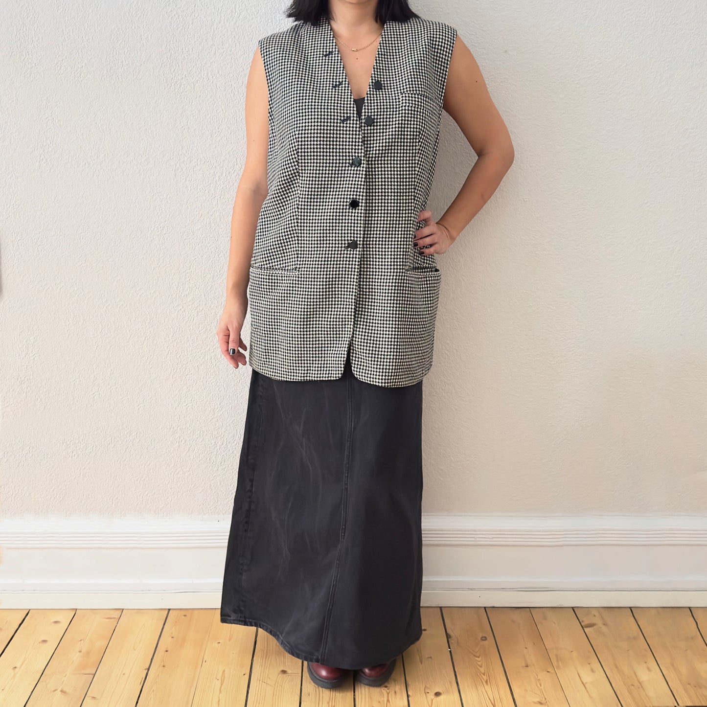 REPAIRED Vintage Wool Vest