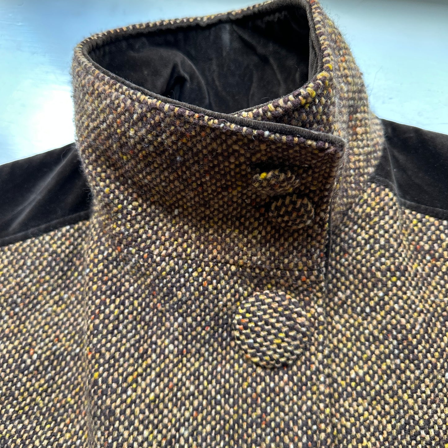 Vintage Tweed Wool Blend Jacket - size M