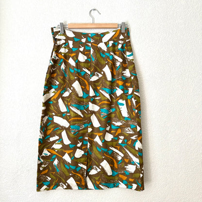 Vintage Weekend Max Mara Linen Skirt - size S-M
