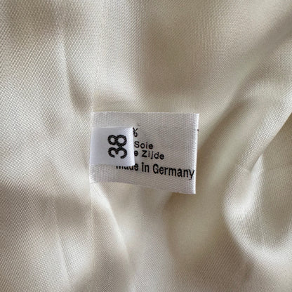 Ivory Silk Jacket - size EU38