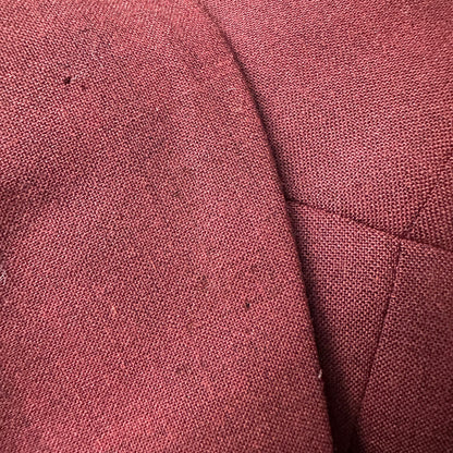 REPAIRED Vintage Dark Red Blazer - size M