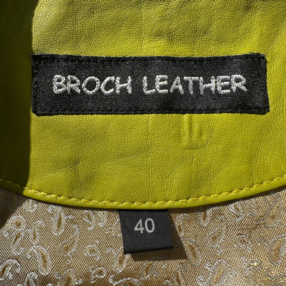 Leather Bolero Jacket - size M