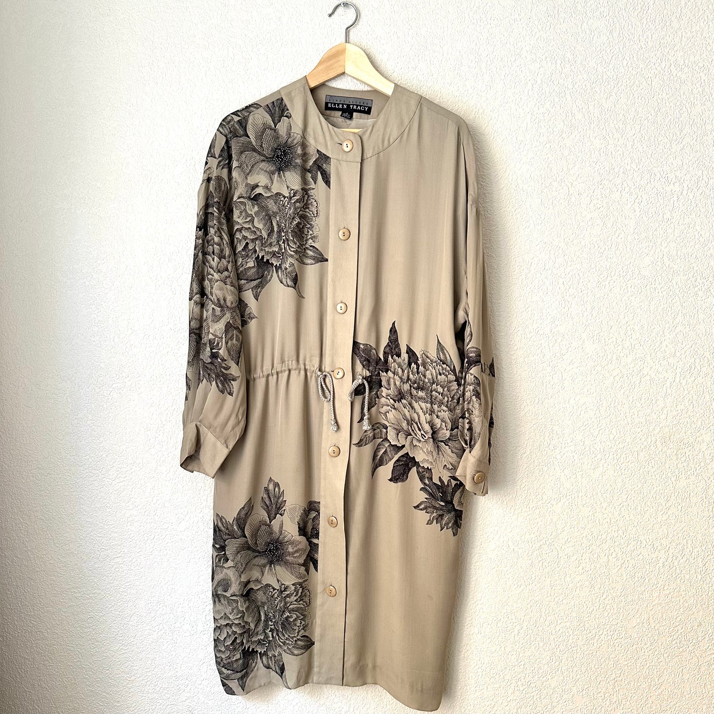 Vintage Silk Dress/Jacket - size S/M