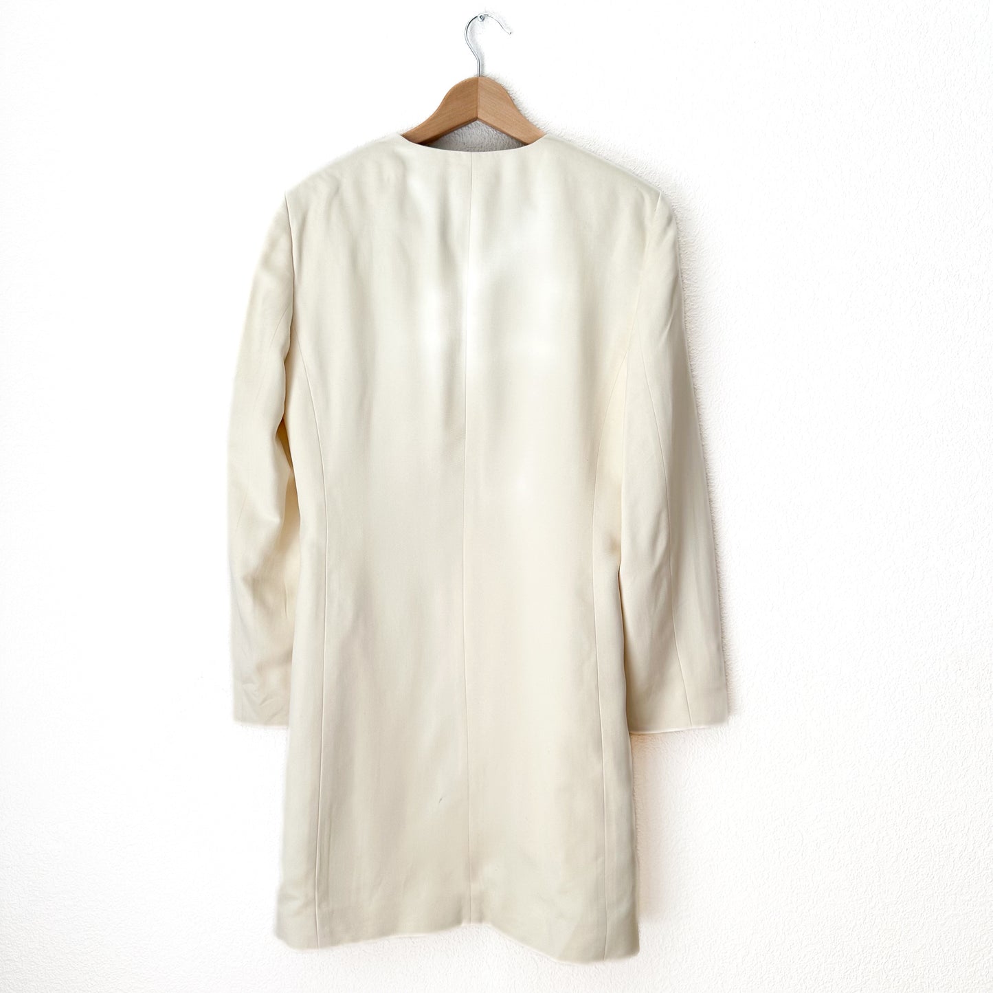 Ivory Silk Jacket - size EU38