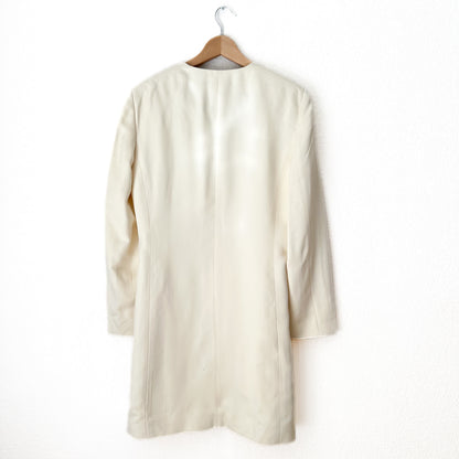 Ivory Silk Jacket - size EU38