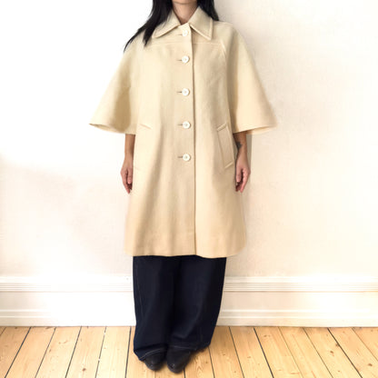 Vintage Statement Wool Coat - size M-L