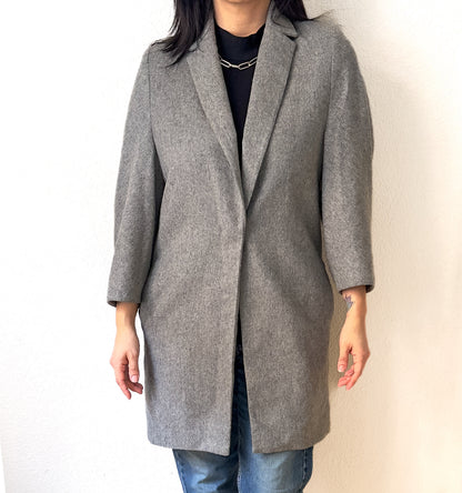 Gray Lightweight Coat - designer