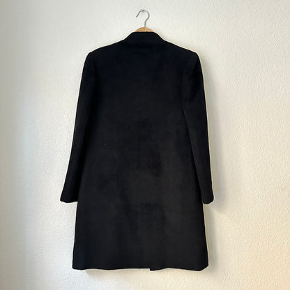 Black Wool Coat - size S