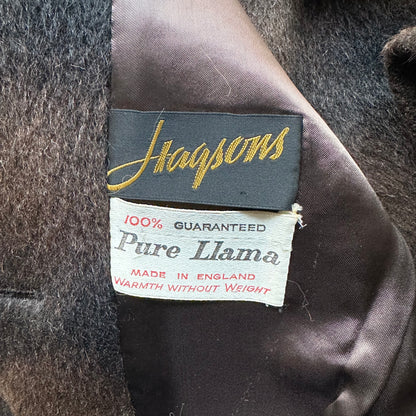Vintage Pure Llama Coat - size M