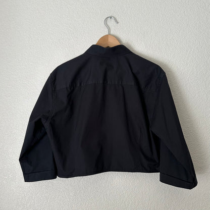 Upcycled Shirt 14 - Cotton, Black