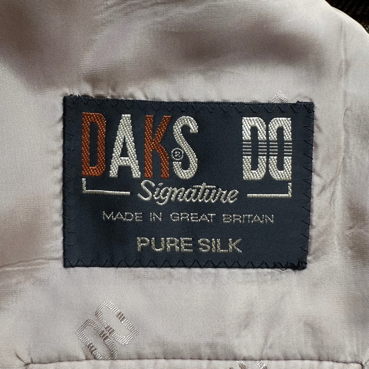 Vintage Silk Plaid Blazer - size L