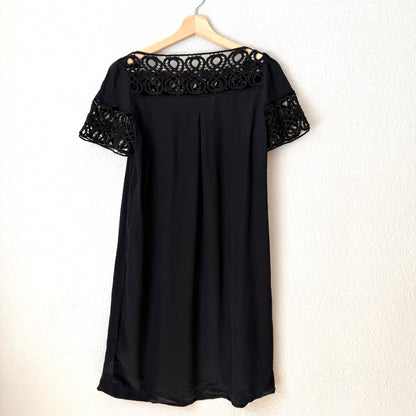 MUNTHE Silk Black Mini Dress - size 36