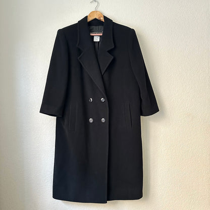 Vintage Black Coat, size L