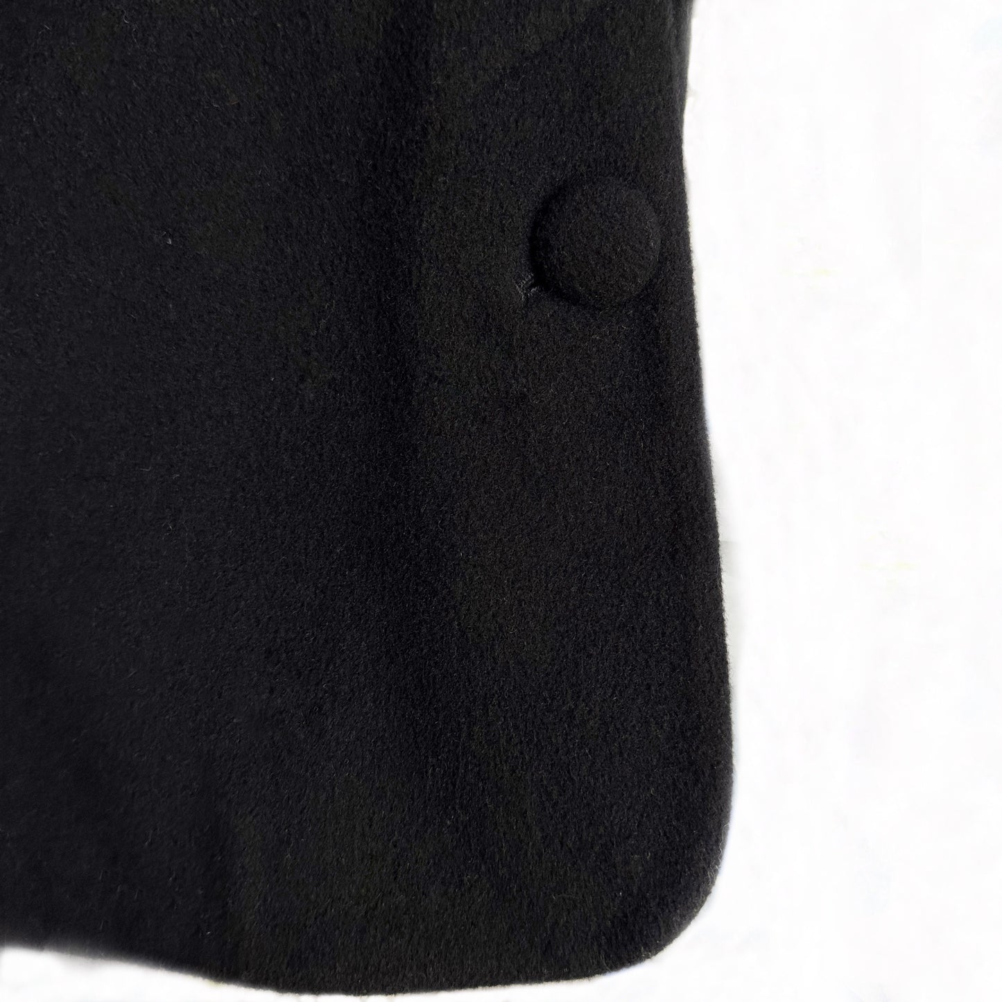 Vintage Shawl Collar Coat - size S-M