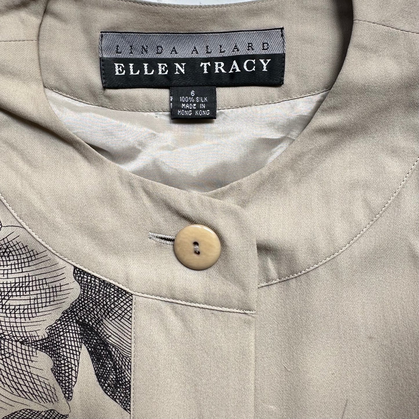 Vintage Silk Dress/Jacket - size S/M