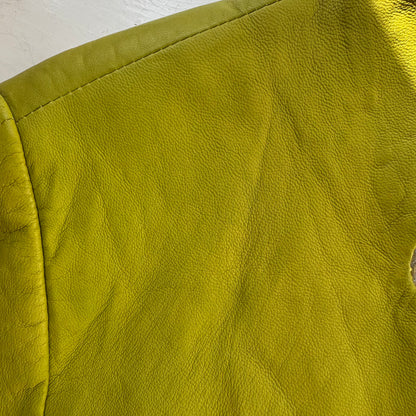 Leather Bolero Jacket - size M
