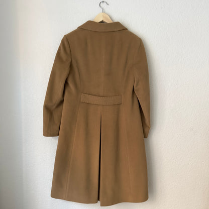Vintage Double Breasted Camel Hair Coat