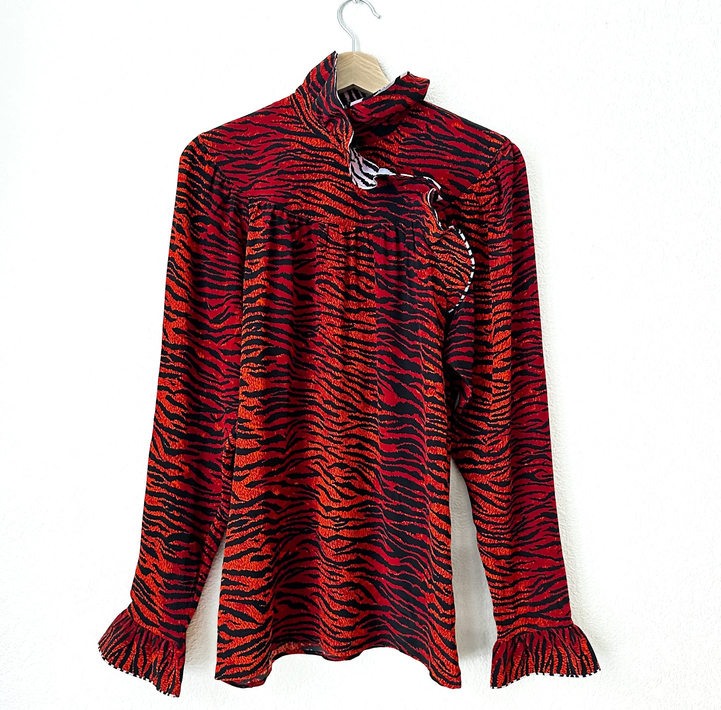 Kenzo x H&M Zebra Silk Top