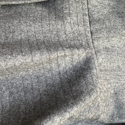 Vintage Gray Peplum Blazer - size M