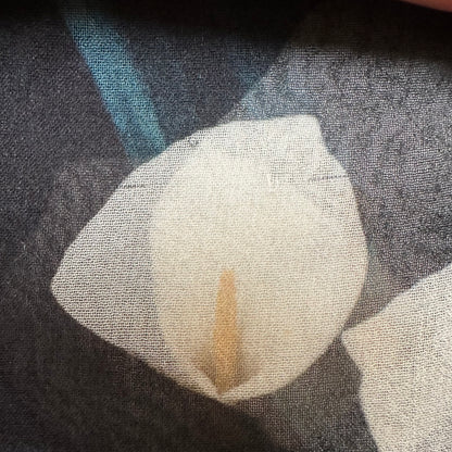 Ruffle Silk Blouse - size S