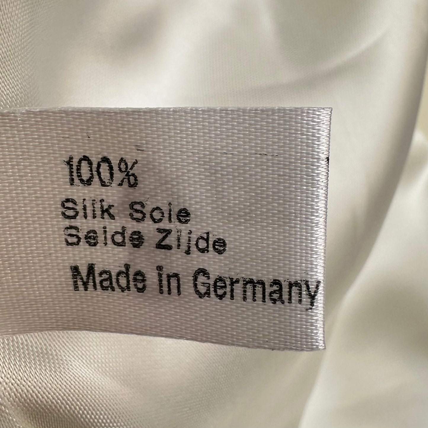 Ivory Silk Jacket - size EU38