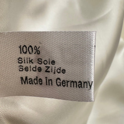 Ivory Silk Jacket - size EU38