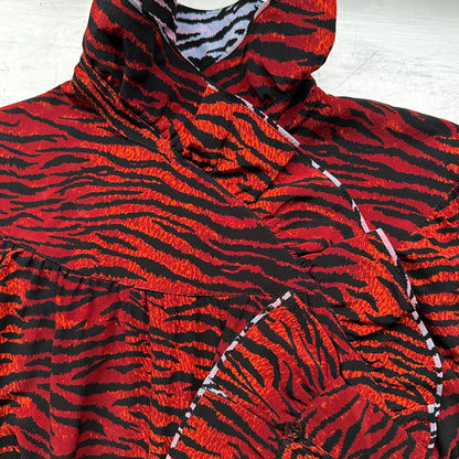 Kenzo x H&M Zebra Silk Top
