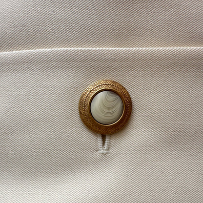 Ivory Silk Jacket - size EU38