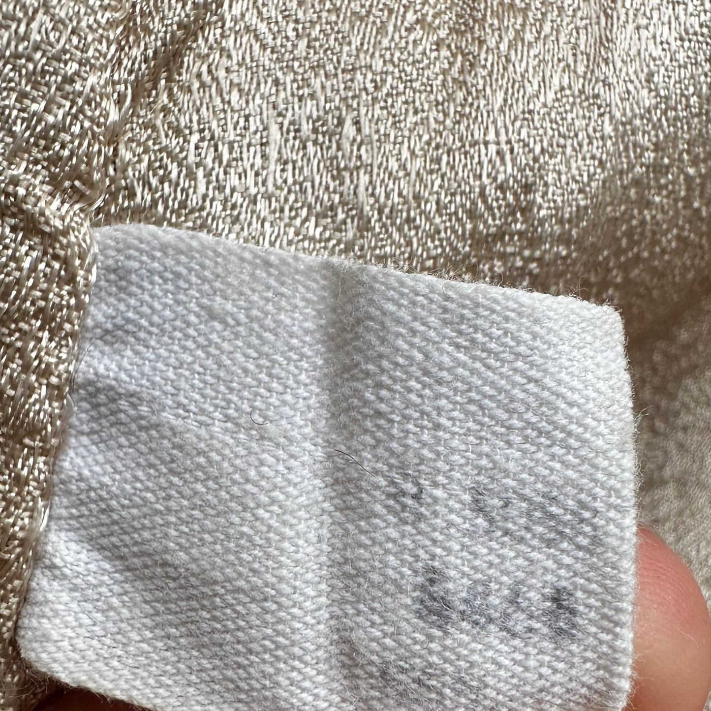 Vintage Beige Tweed Jacket - size M