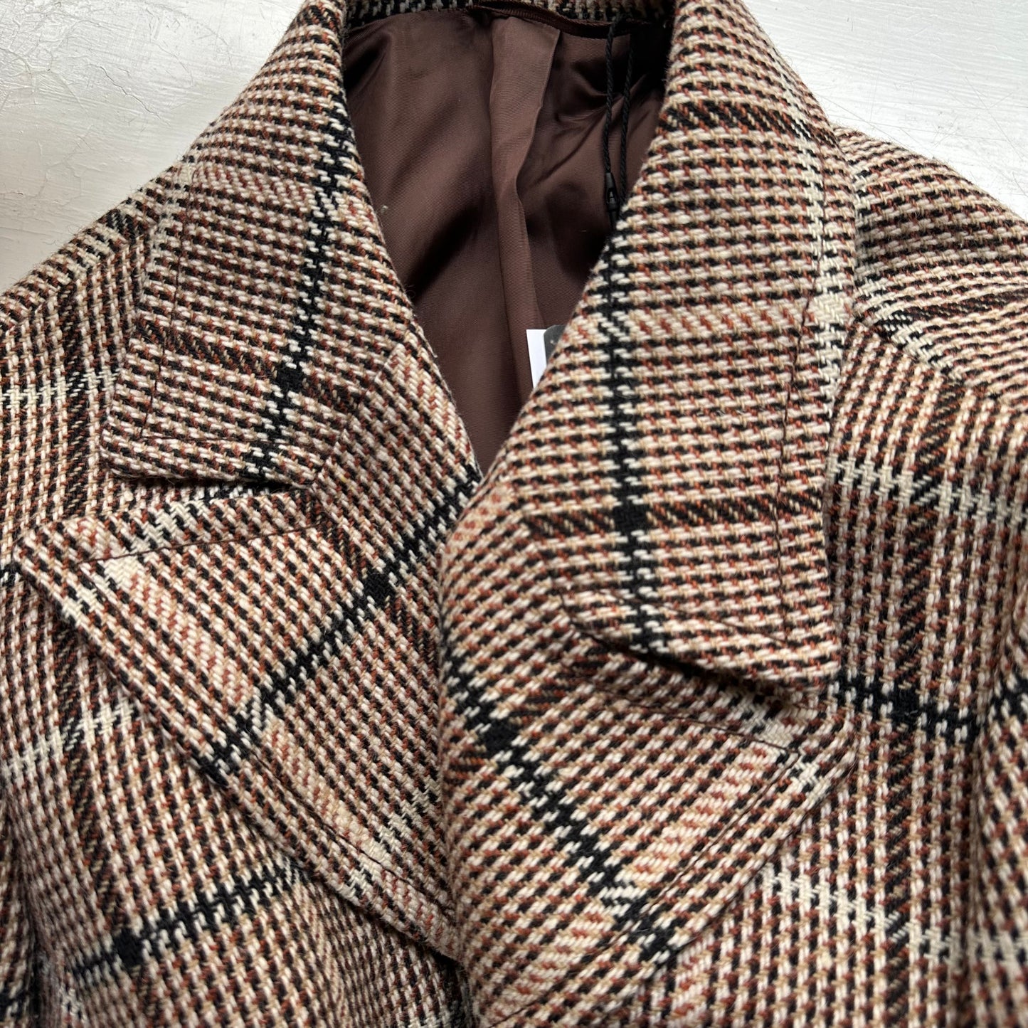 Vintage Wool Blend Tweed Jacket - size M