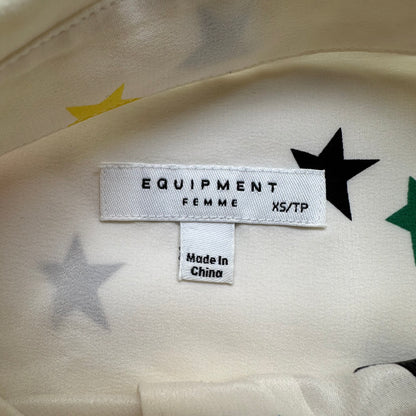 Stars Silk Shirt - size XS