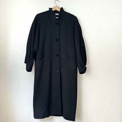 Vintage Batwing Black Coat, size M