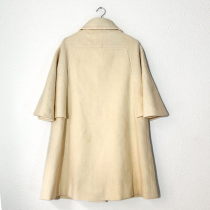 Vintage Statement Wool Coat - size M-L
