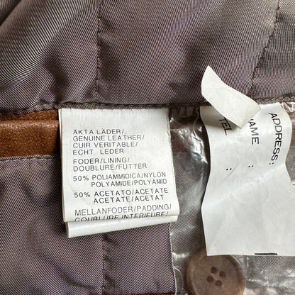 Vintage Leather Blazer - size40