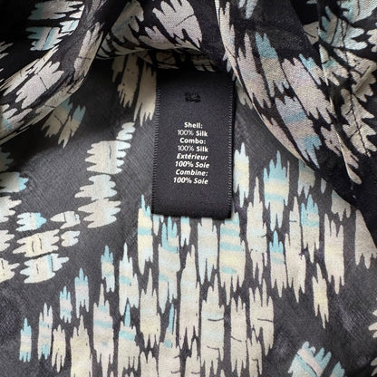 Tieneck Silk Blouse - size S